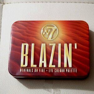 W7 Blazin Eyeshadow Fire Tin Palette